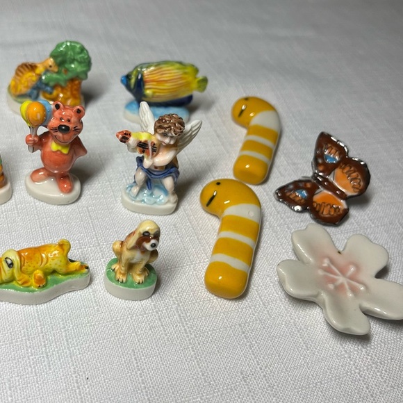 French FEVE figurines, porcelain. King Cakes. Collectibles. Vintage hand-painted - Picture 5 of 7